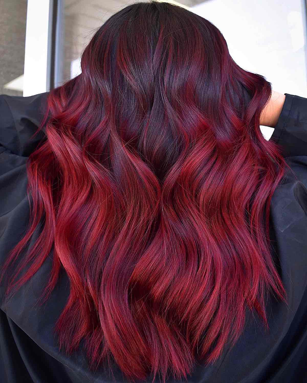 Red Balayage Hair Colors: 60 Hottest Examples for 2025