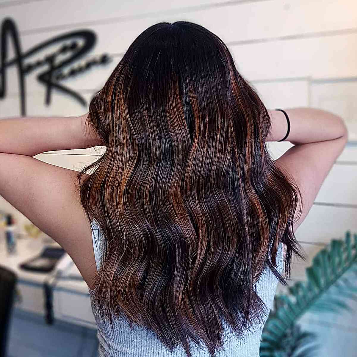 29 Ways to Get Brown Highlights on Black Hair for Stunning Dimension