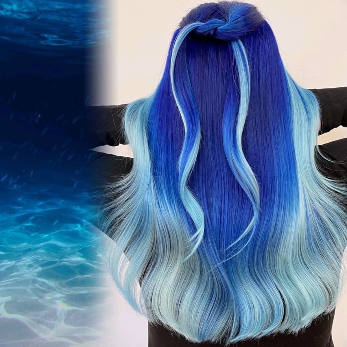 29 Blue Ombre Hair Color Ideas Trending Right Now