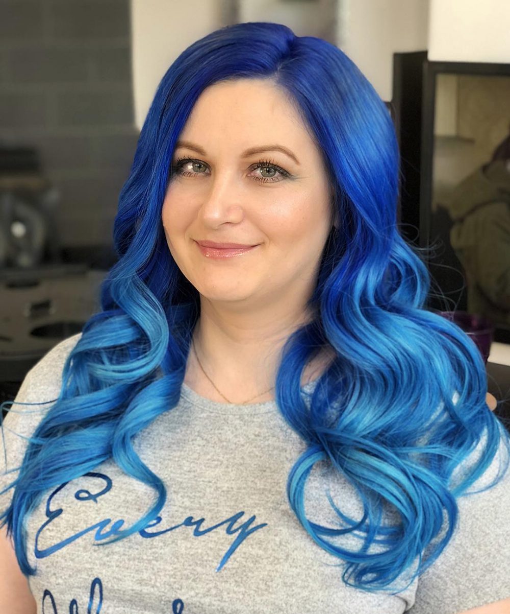 29 Blue Ombre Hair Color Ideas Trending Right Now