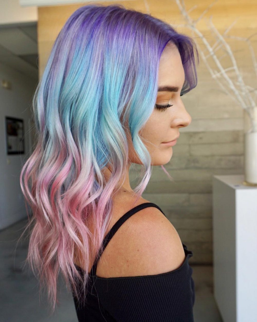 29 Blue Ombre Hair Color Ideas Trending Right Now