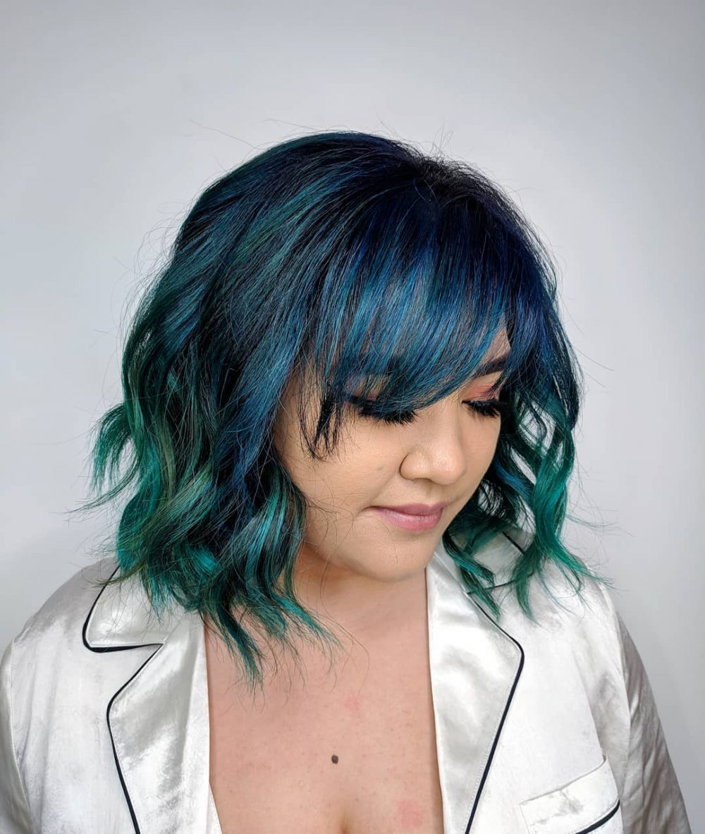 29 Blue Ombre Hair Color Ideas Trending Right Now