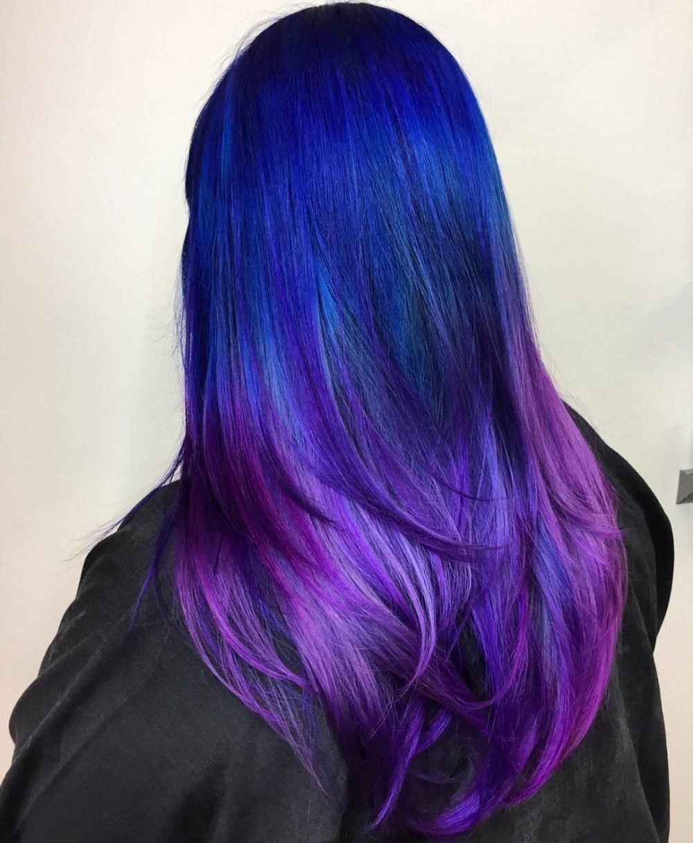 29 Blue Ombre Hair Color Ideas Trending Right Now