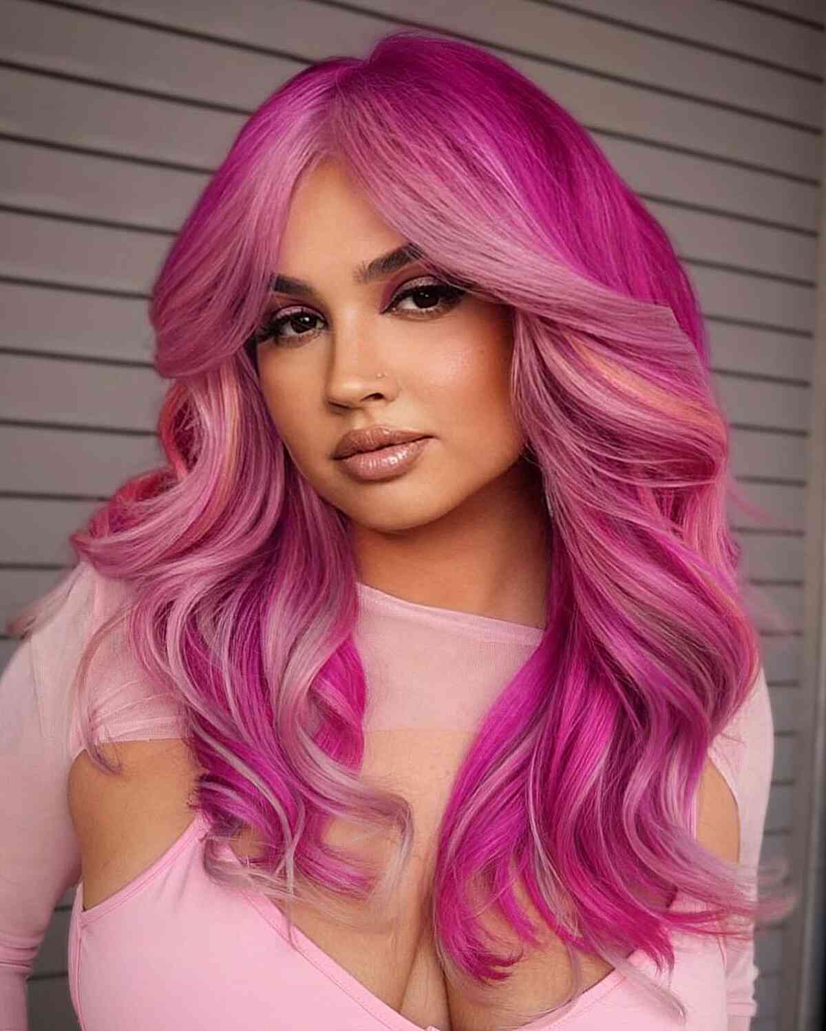 24 Gorgeous Pink Balayage Ideas
