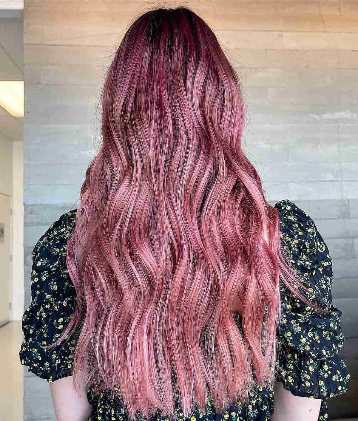 24 Gorgeous Pink Balayage Ideas