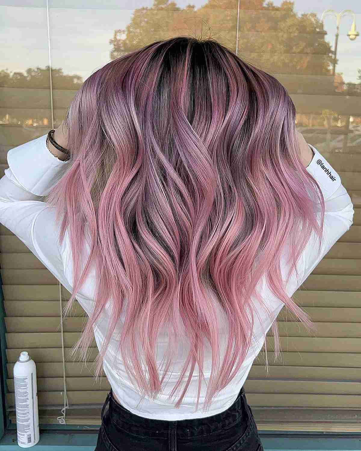 24 Gorgeous Pink Balayage Ideas