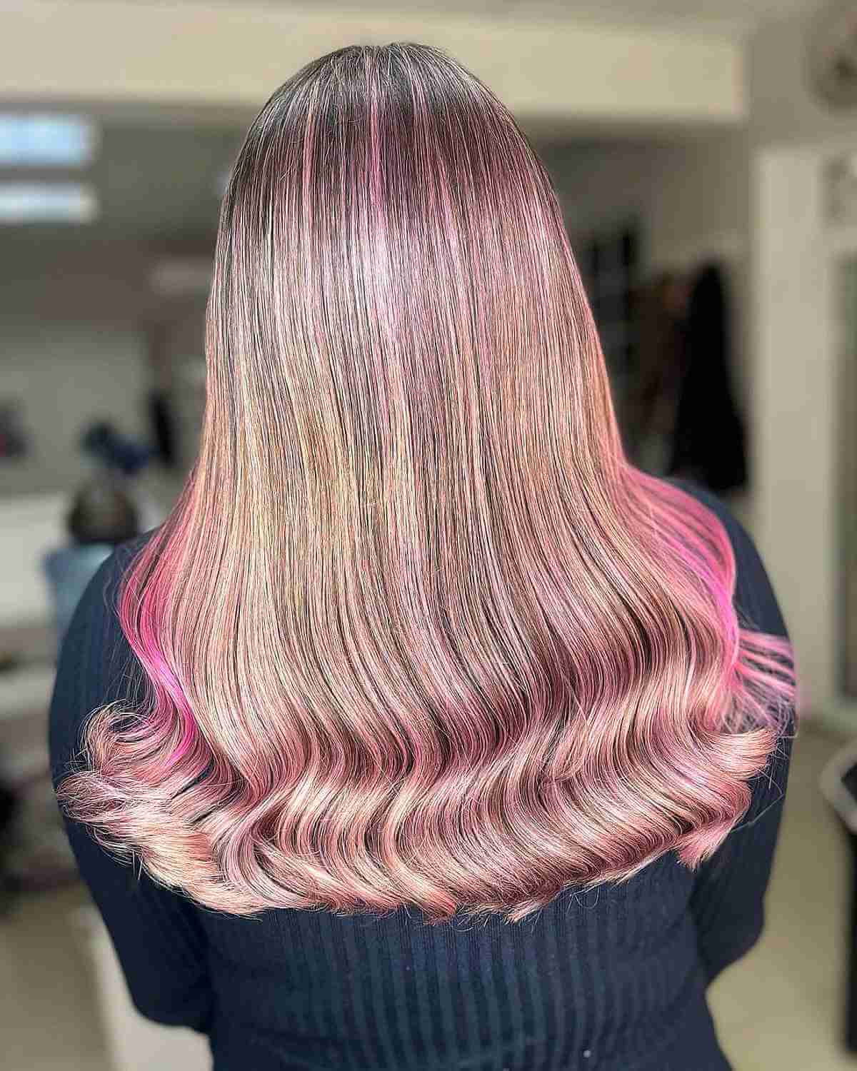 24 Gorgeous Pink Balayage Ideas
