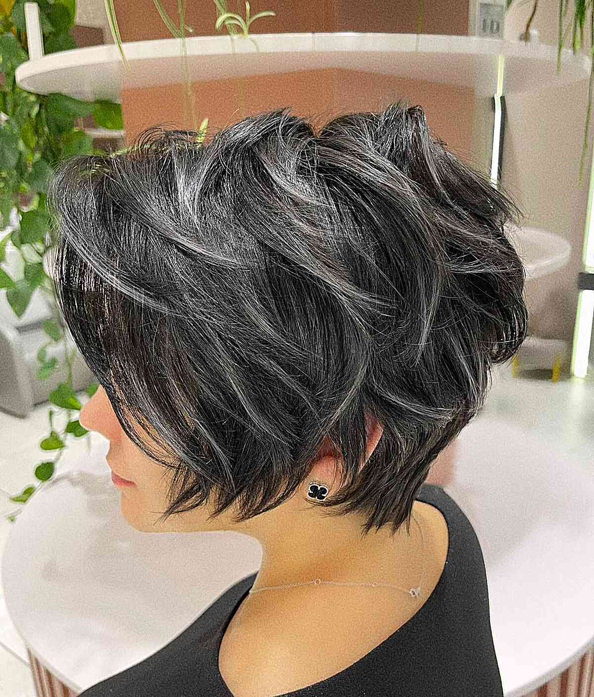 41 Gorgeous Black Hair with Highlights