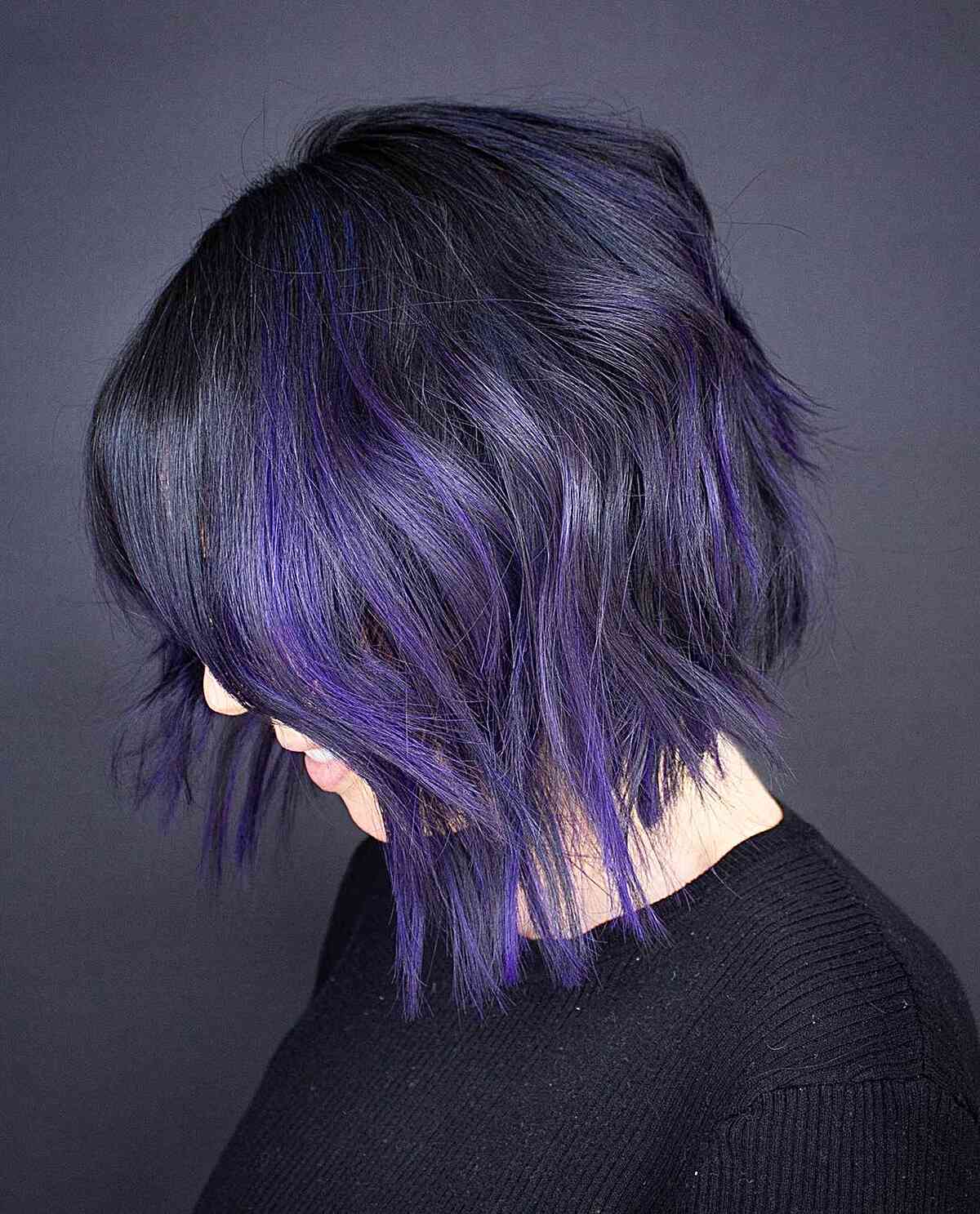 41 Gorgeous Black Hair with Highlights