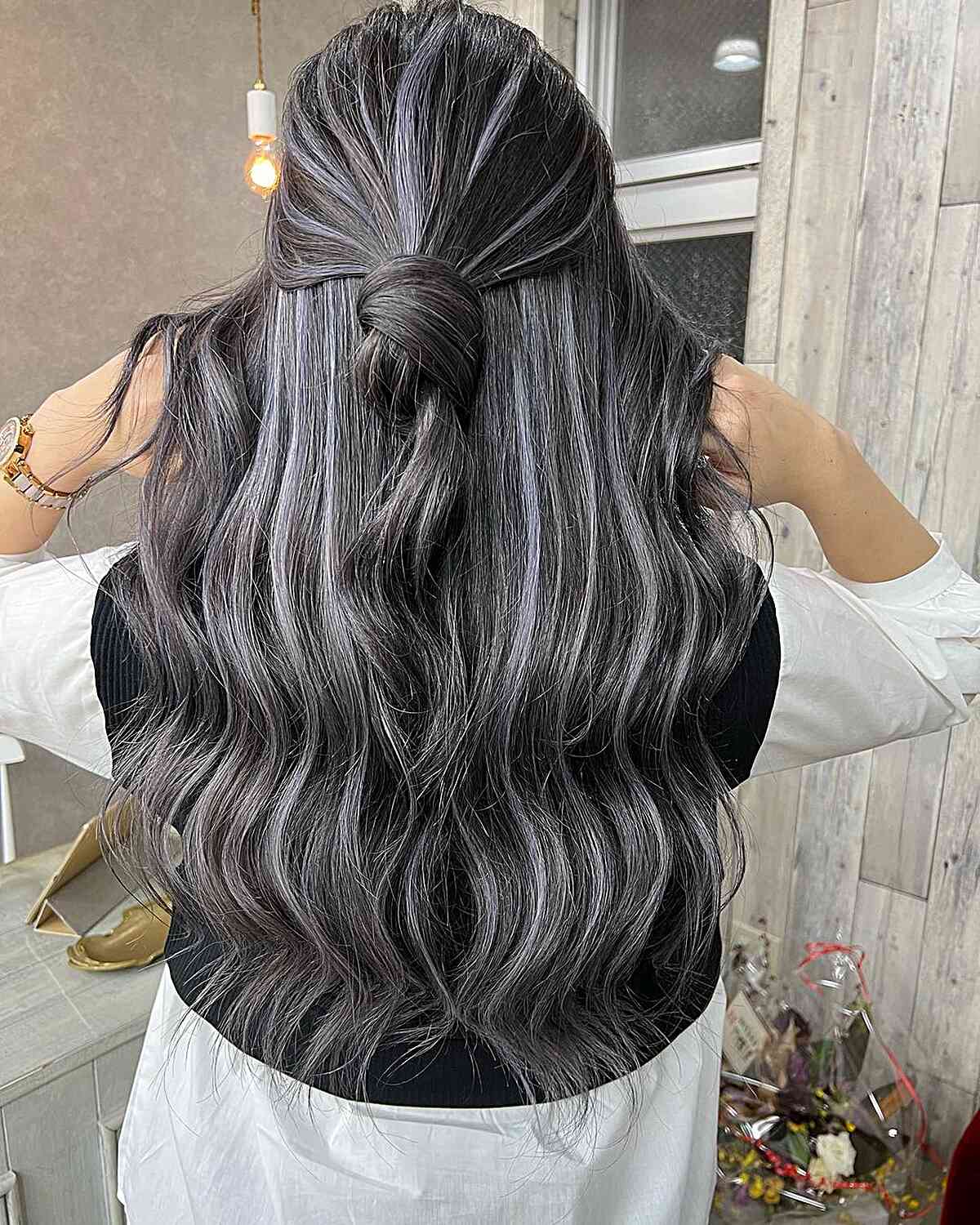 41 Gorgeous Black Hair with Highlights