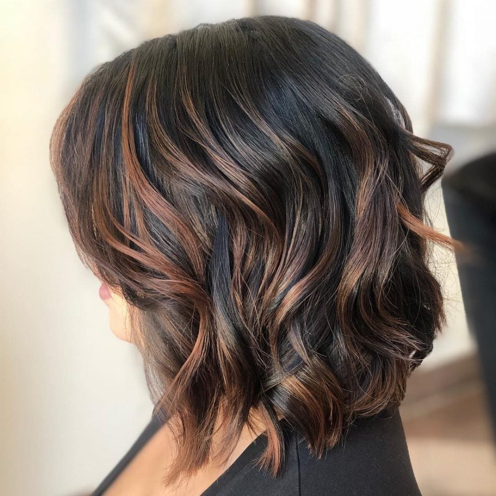 41 Gorgeous Black Hair with Highlights