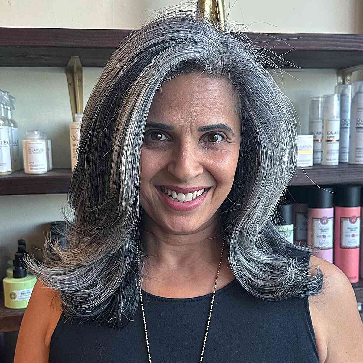 29 Trendiest Salt and Pepper Hair Color Ideas for Women