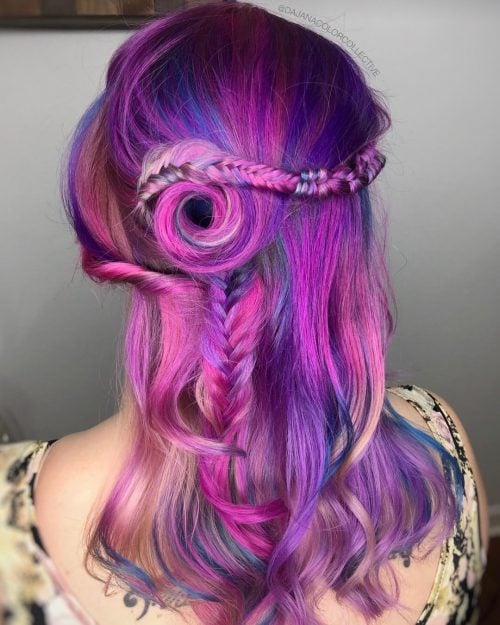29 Pink and Purple Hair Color Ideas Trending Right Now