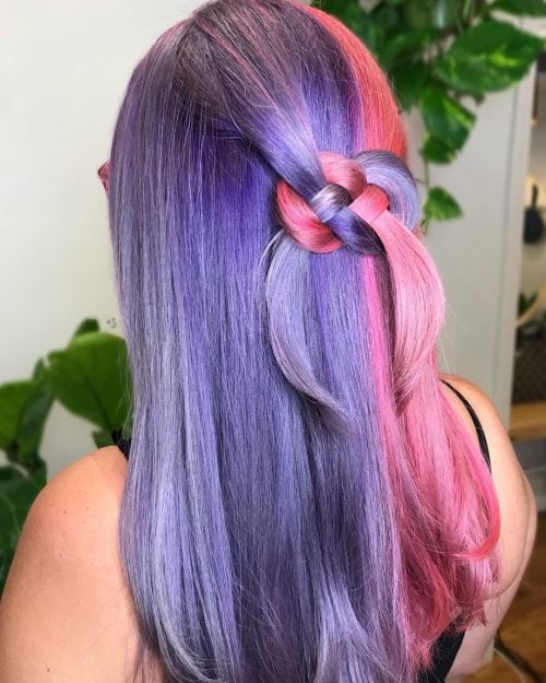 29 Pink and Purple Hair Color Ideas Trending Right Now