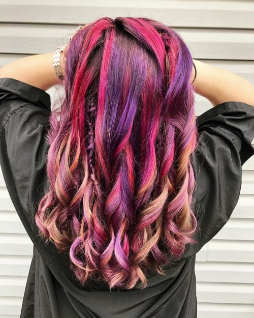 29 Pink and Purple Hair Color Ideas Trending Right Now