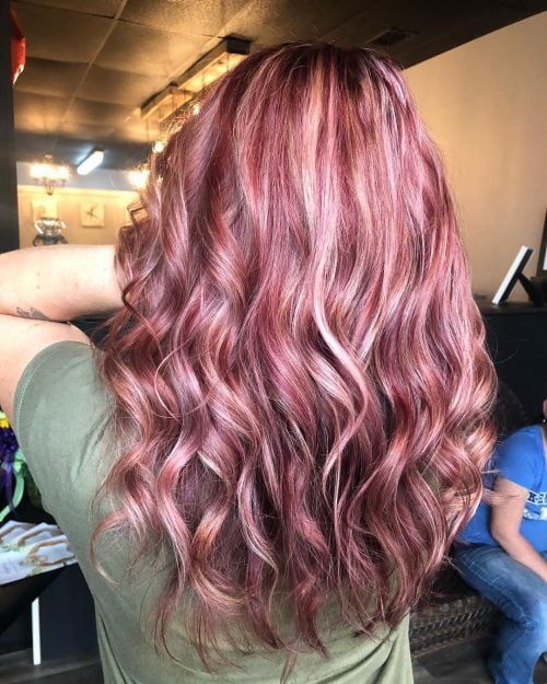 29 Hottest Red Hair with Blonde Highlights for 2025