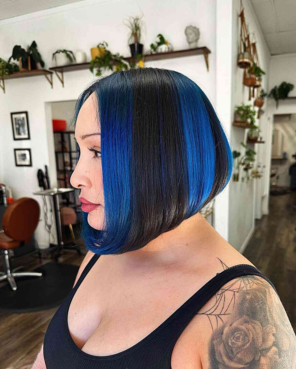 22 Most Amazing Blue Black Hair Color Looks of 2025