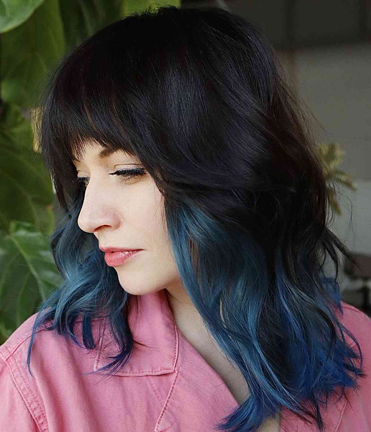 22 Most Amazing Blue Black Hair Color Looks of 2025