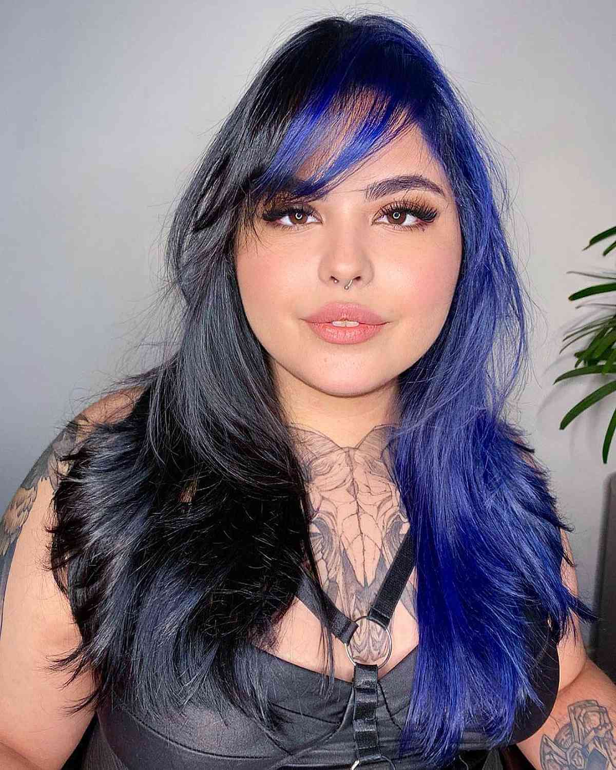 22 Most Amazing Blue Black Hair Color Looks of 2025