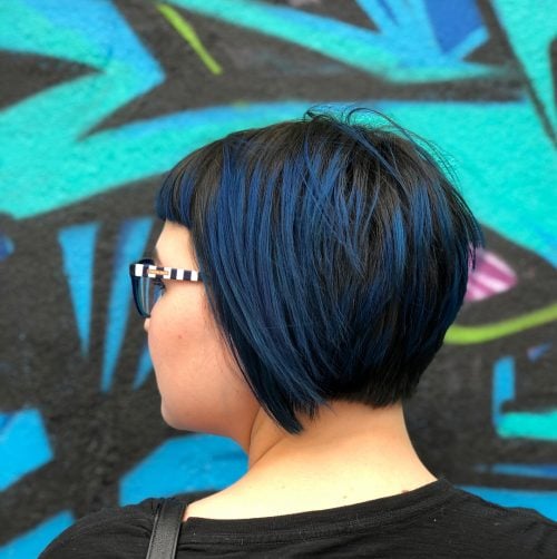 22 Most Amazing Blue Black Hair Color Looks of 2025
