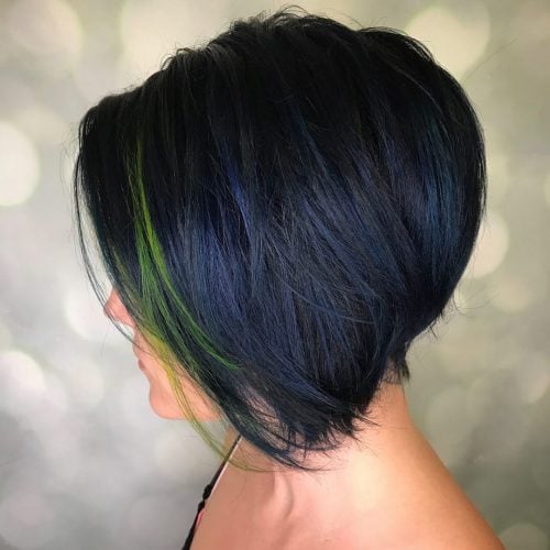 22 Most Amazing Blue Black Hair Color Looks of 2025