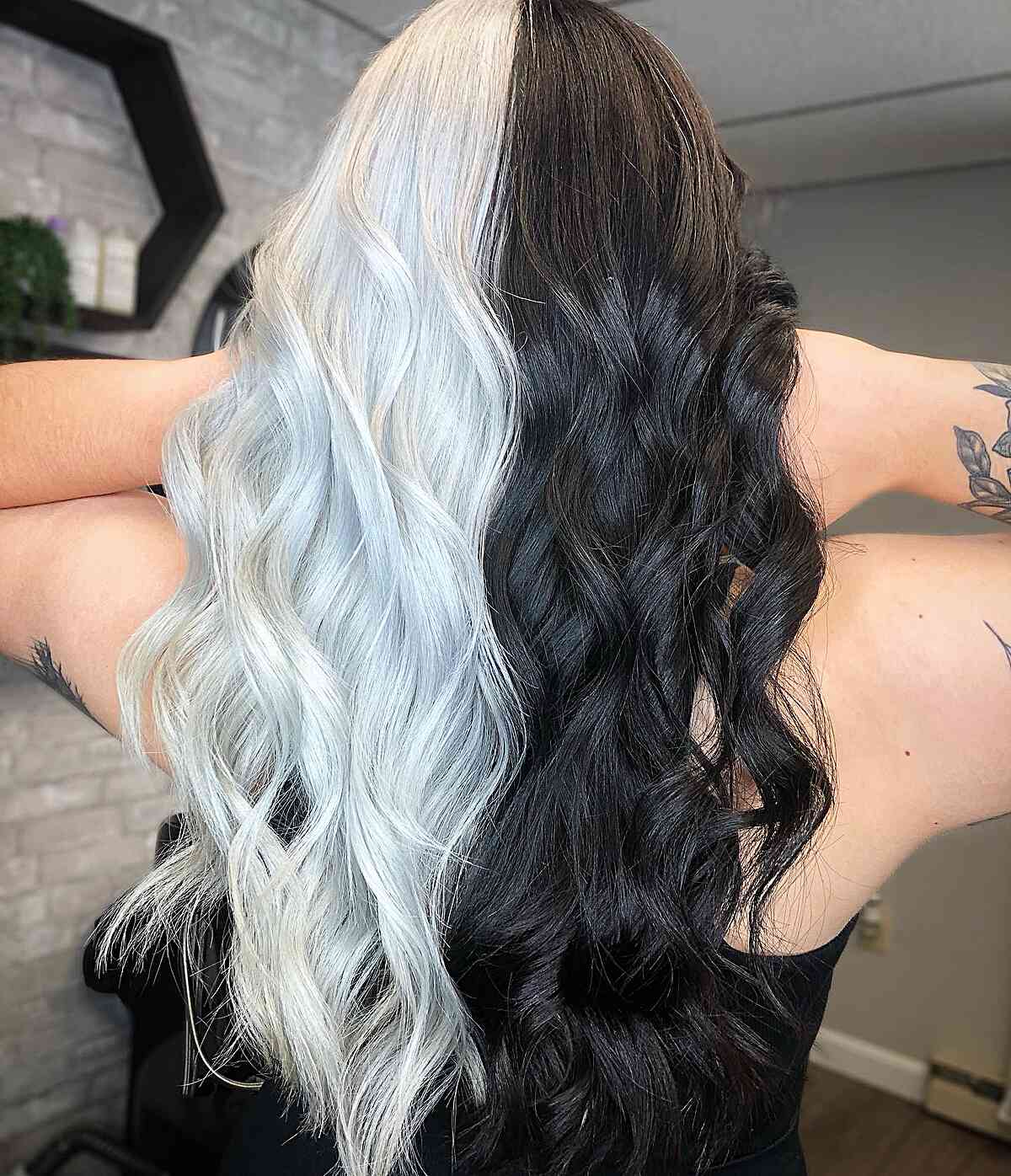 32 Black and Blonde Hair Colors for Edgy Women for 2025