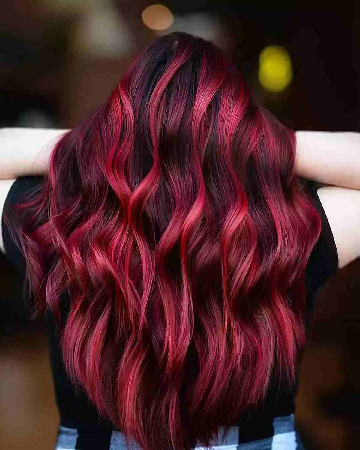 40 Best Red Highlights in 2025 for Brown, Blonde & Black Hair