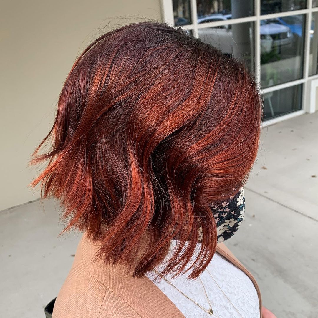 40 Best Red Highlights in 2025 for Brown, Blonde & Black Hair