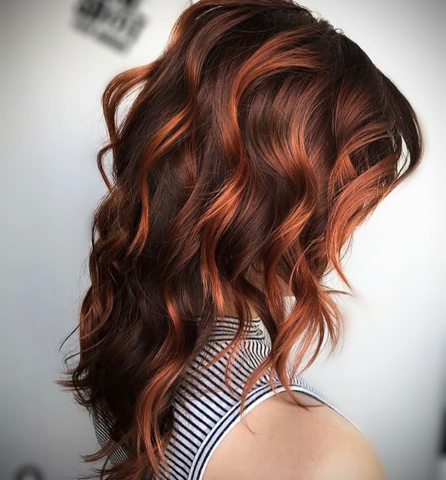 40 Best Red Highlights in 2025 for Brown, Blonde & Black Hair