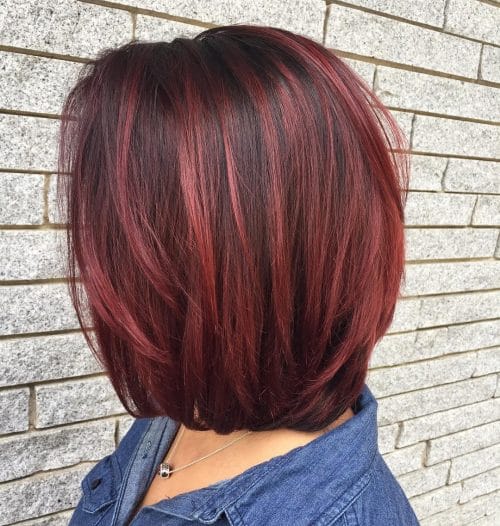 40 Best Red Highlights in 2025 for Brown, Blonde & Black Hair