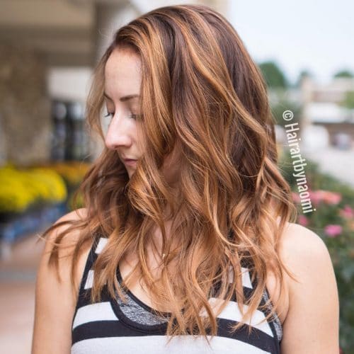 40 Best Red Highlights in 2025 for Brown, Blonde & Black Hair