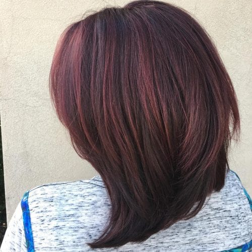 40 Best Red Highlights in 2025 for Brown, Blonde & Black Hair