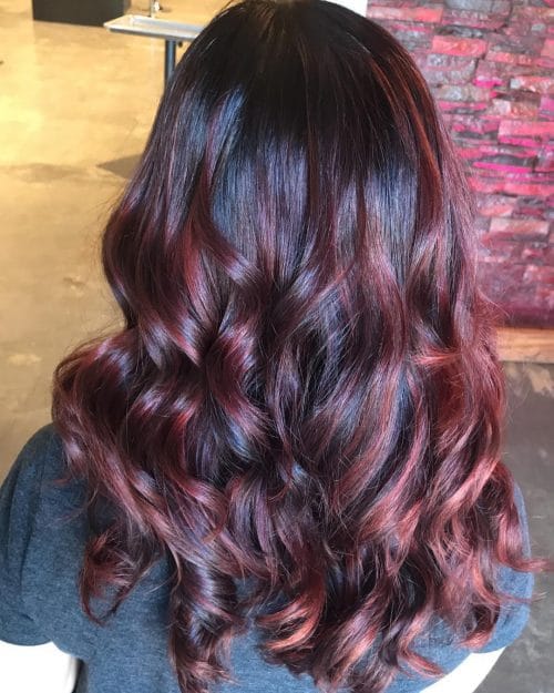 40 Best Red Highlights in 2025 for Brown, Blonde & Black Hair