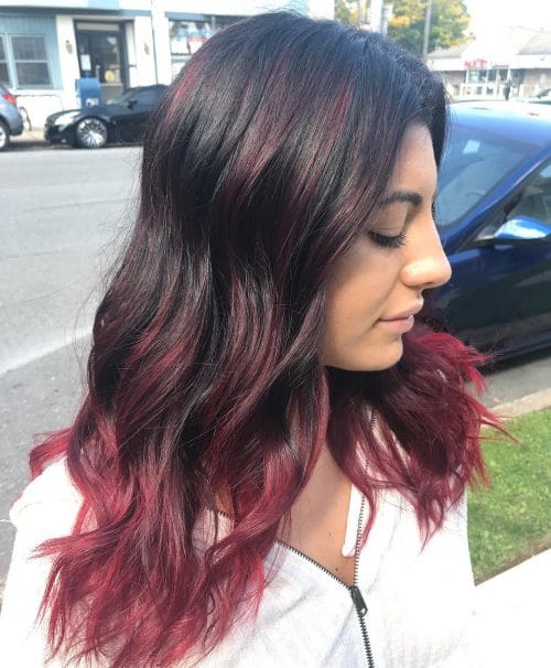 40 Best Red Highlights in 2025 for Brown, Blonde & Black Hair