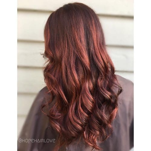 40 Best Red Highlights in 2025 for Brown, Blonde & Black Hair