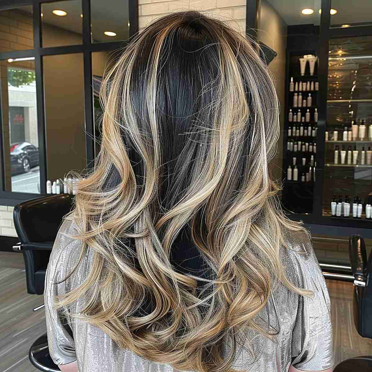 Top 30 Black Hair with Blonde Highlights Ideas in 2025