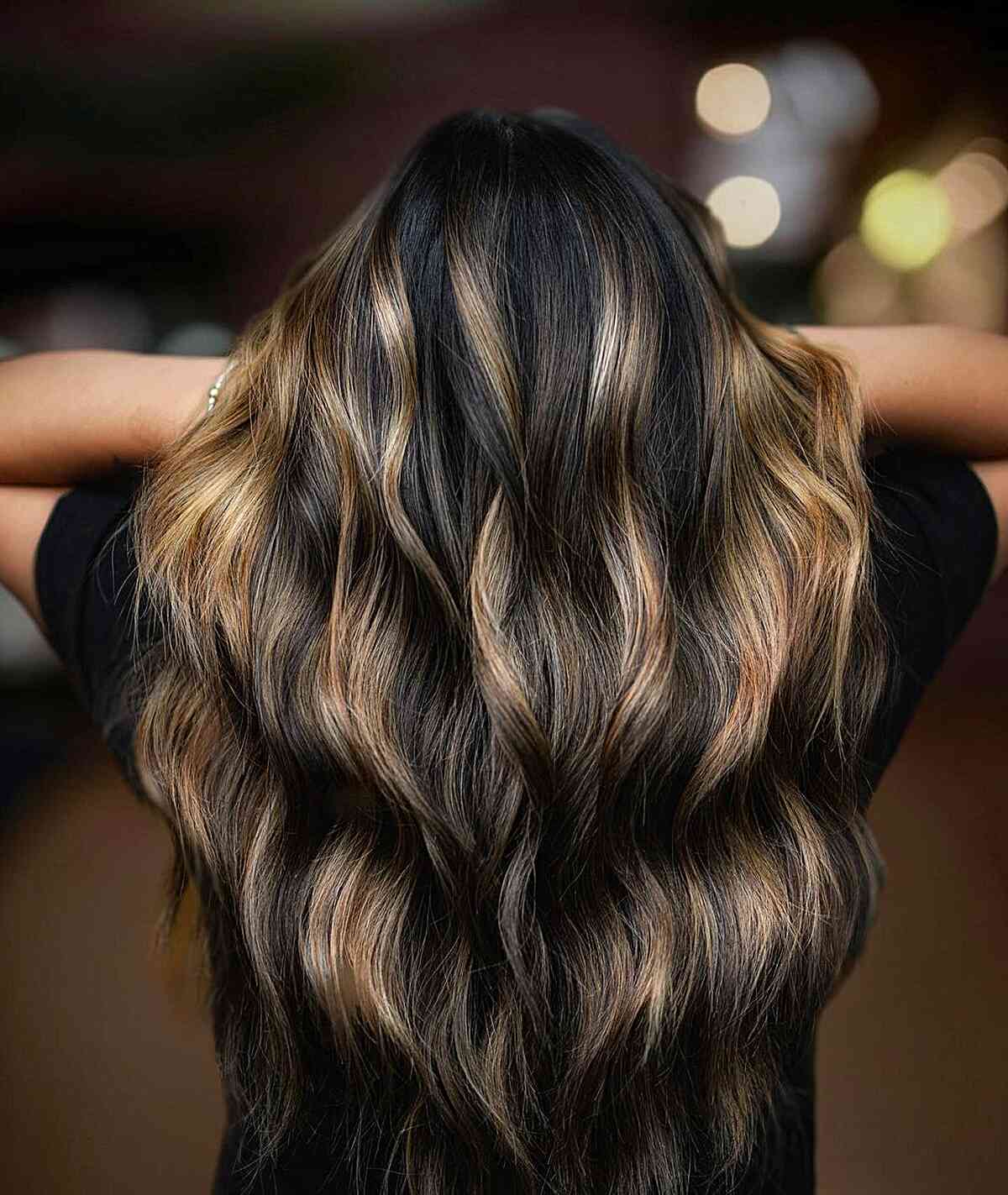Top 30 Black Hair with Blonde Highlights Ideas in 2025
