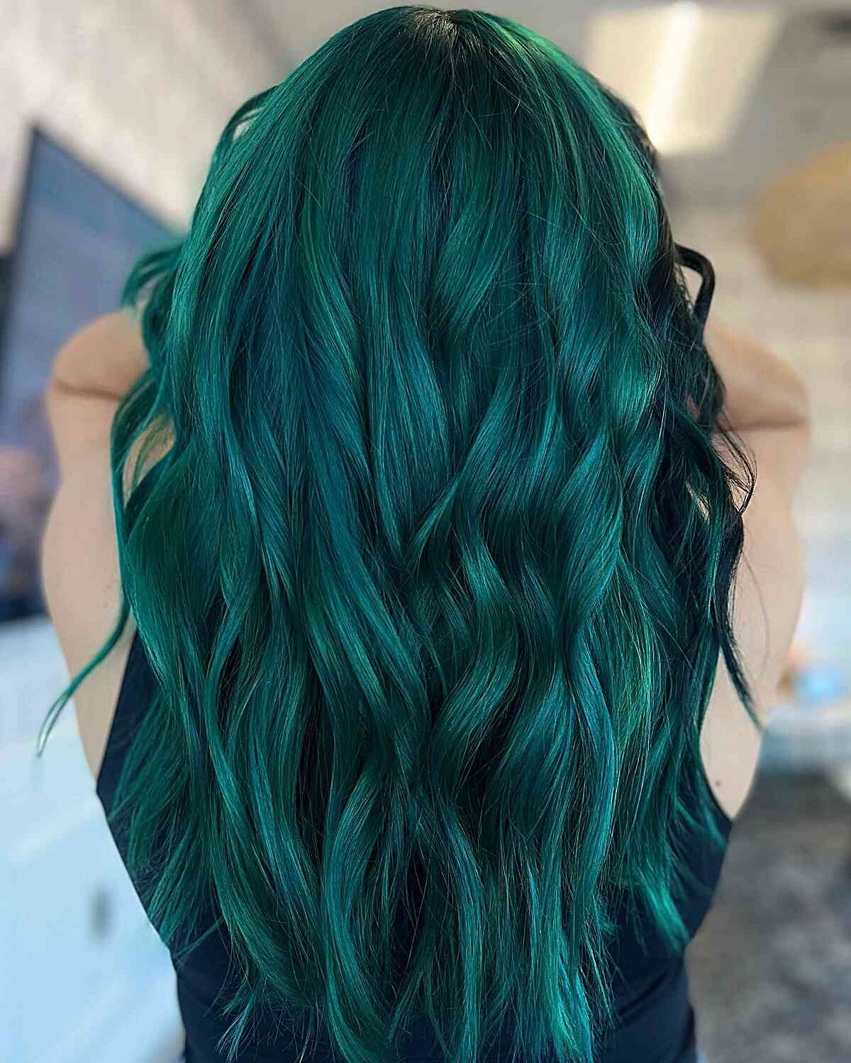 Light to Dark Green Hair Colors – 49 Ideas to See (Photos)
