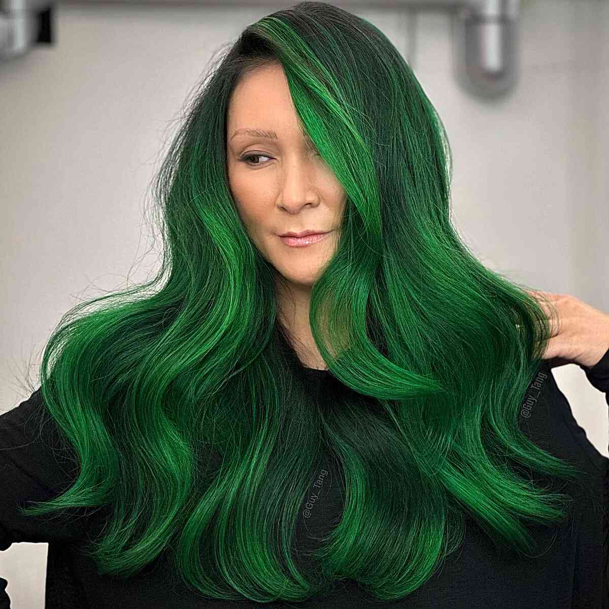 Light to Dark Green Hair Colors – 49 Ideas to See (Photos)