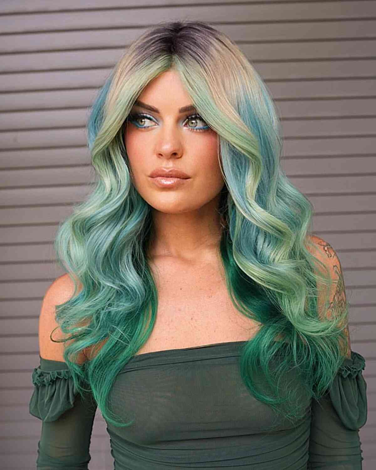 Light to Dark Green Hair Colors – 49 Ideas to See (Photos)