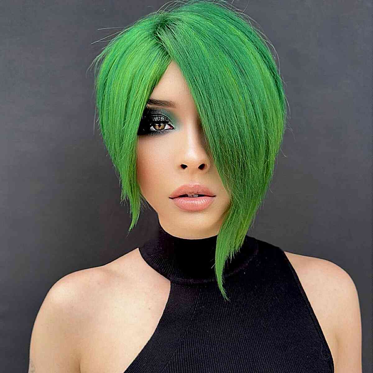 Light to Dark Green Hair Colors – 49 Ideas to See (Photos)
