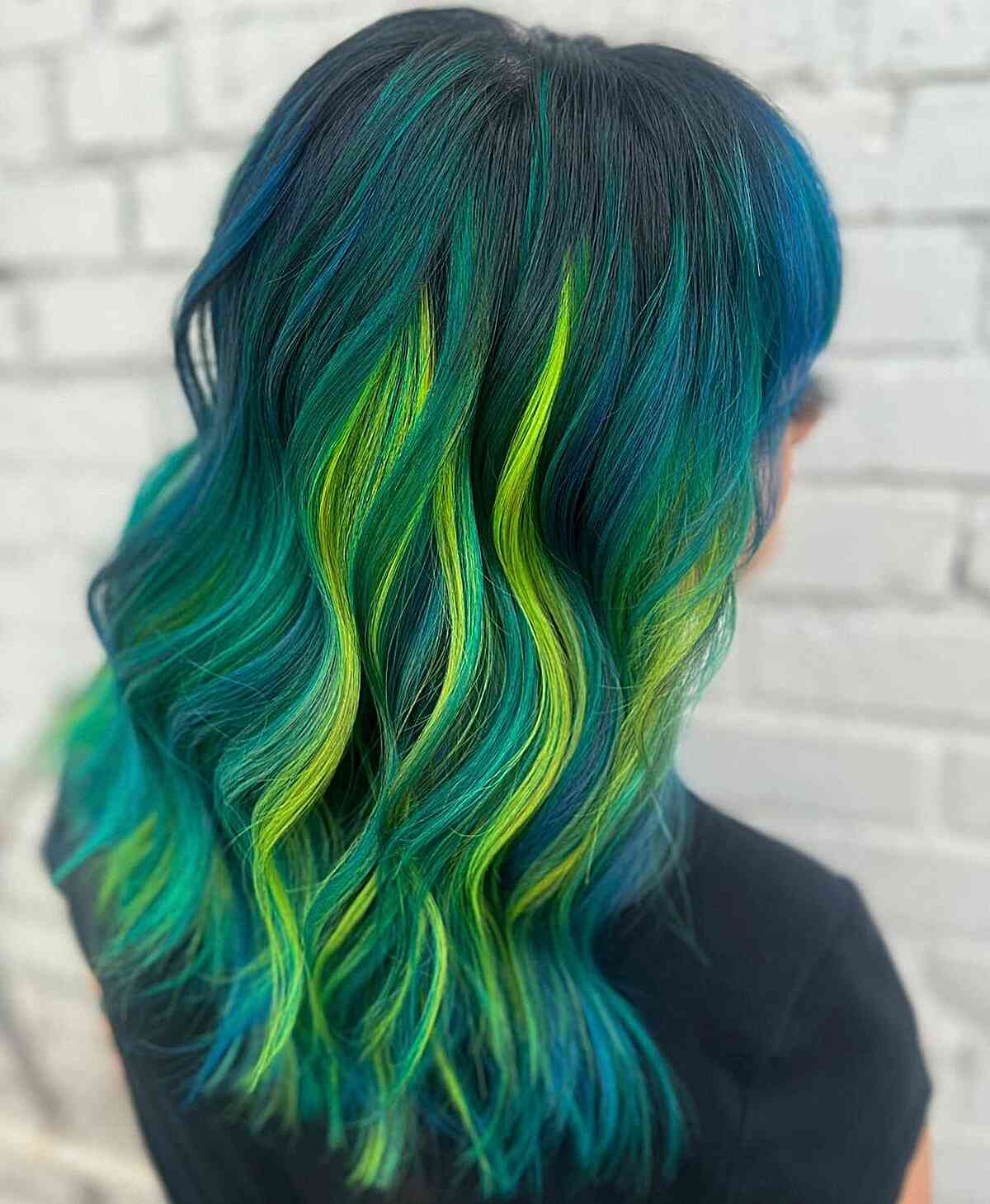 Light to Dark Green Hair Colors – 49 Ideas to See (Photos)