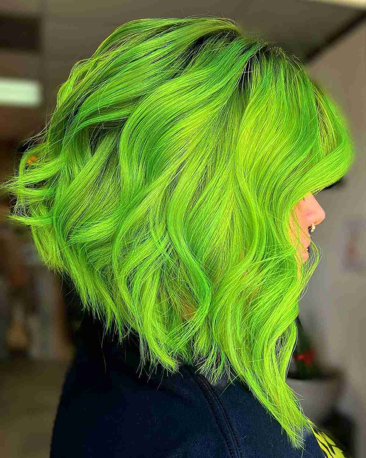 Light to Dark Green Hair Colors – 49 Ideas to See (Photos)