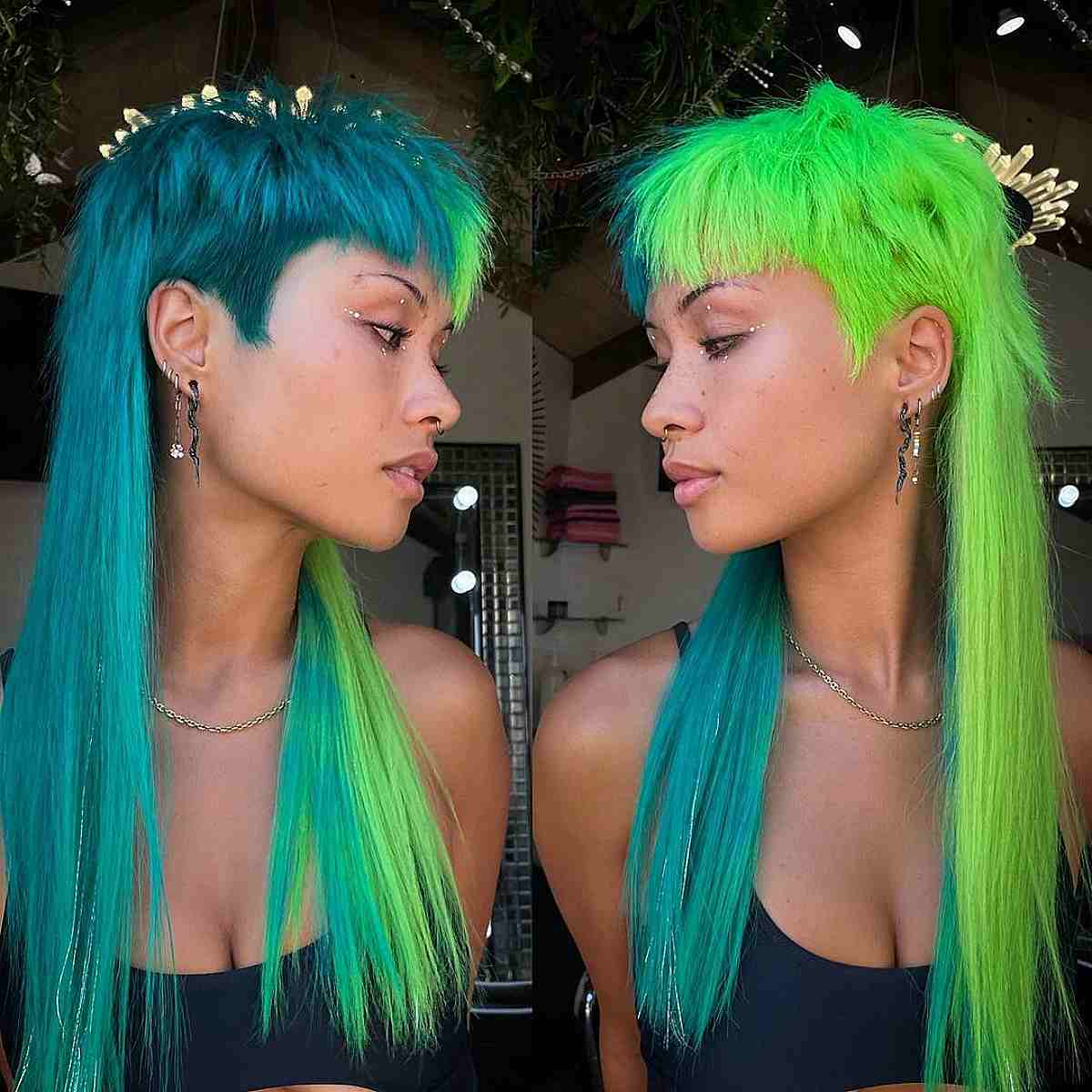 Light to Dark Green Hair Colors – 49 Ideas to See (Photos)