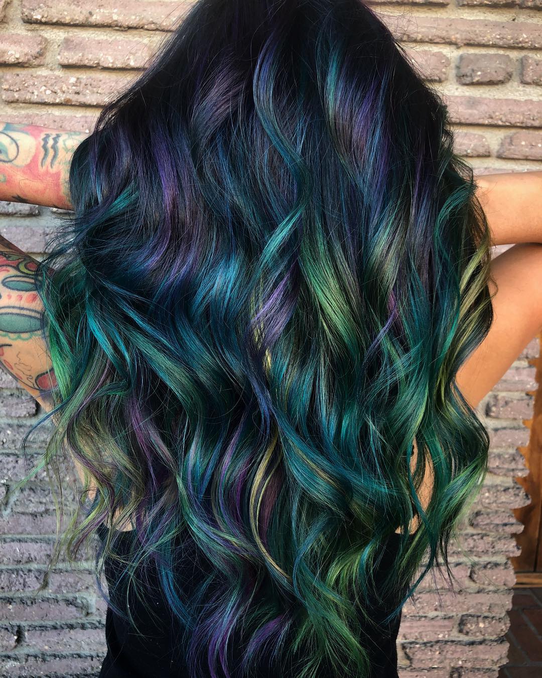 Light to Dark Green Hair Colors – 49 Ideas to See (Photos)