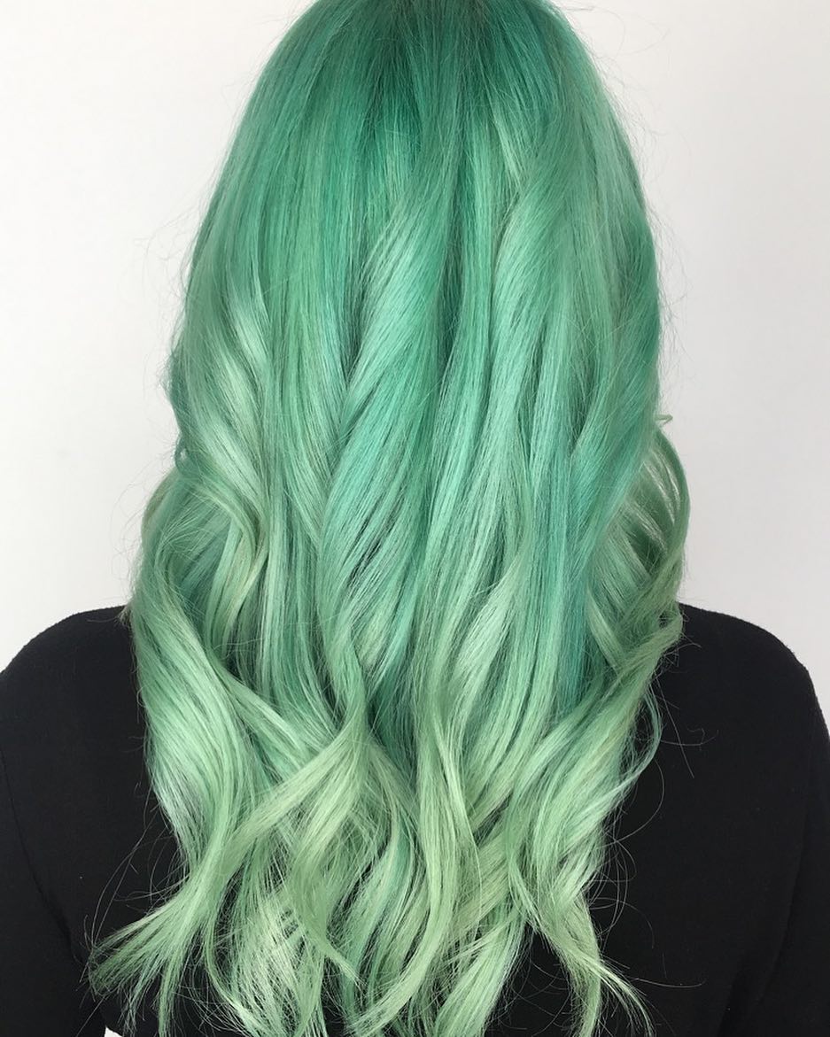 Light to Dark Green Hair Colors – 49 Ideas to See (Photos)