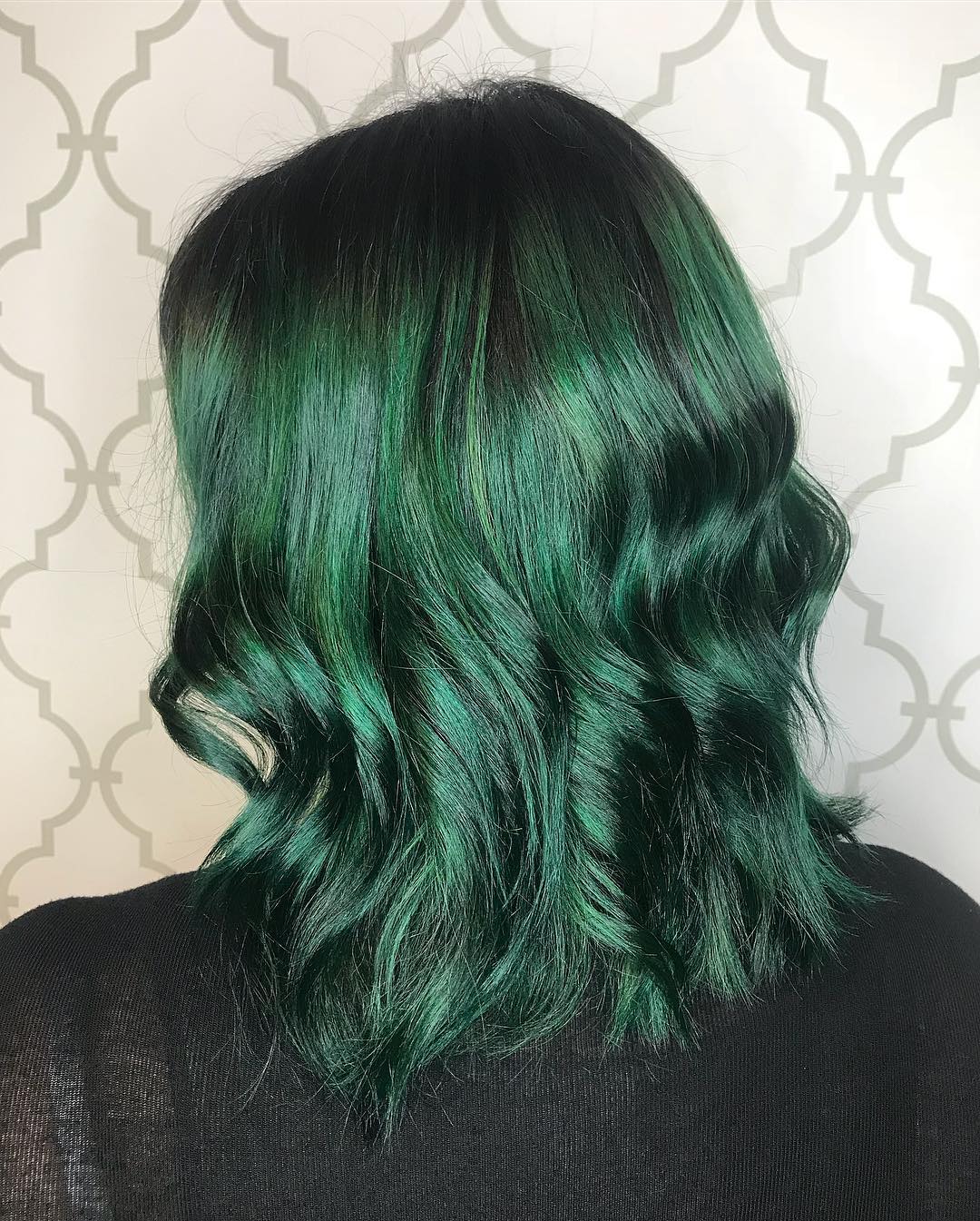 Light to Dark Green Hair Colors – 49 Ideas to See (Photos)