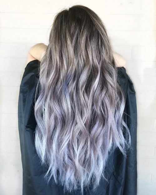 17 Hottest Silver Purple Hair Colors of 2025