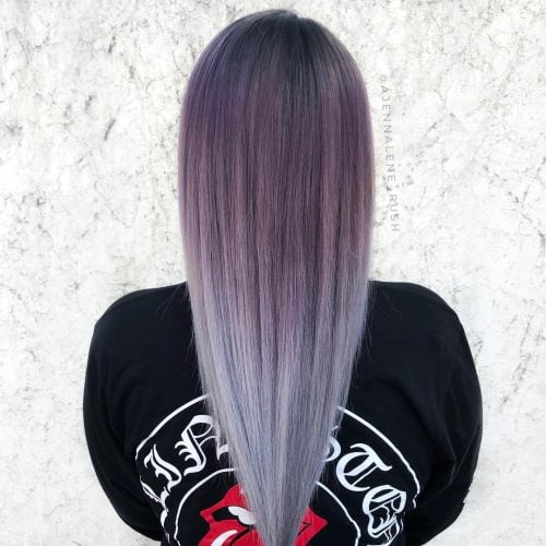 17 Hottest Silver Purple Hair Colors of 2025