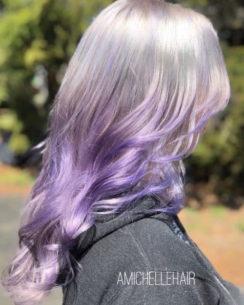 17 Hottest Silver Purple Hair Colors of 2025